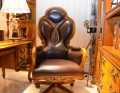 Кресло Кабинетное Дакота А (Классика, натуральная кожа) в СПб