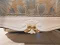 Банкетка Флетчер-W белая (Ткань, классика) для квартиры